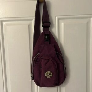 Purple Crossbody Sling